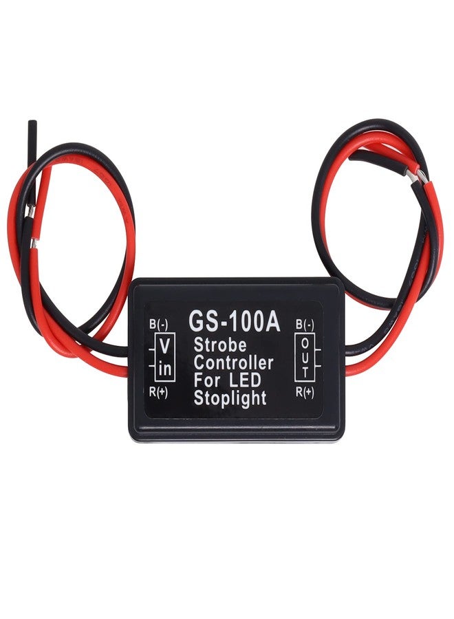 Podoy GS-100A Flash Strobe Controller Flasher Module for LED Brake Tail Stop Light 12V-24V - Image 3